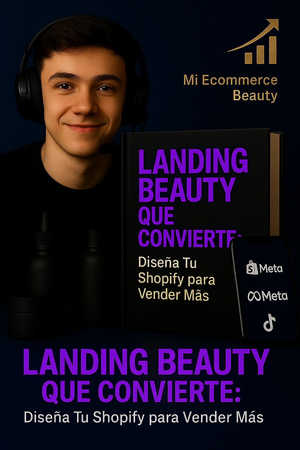 📘 Landing Beauty que convierte: Diseña tu Shopify para Vender Mas