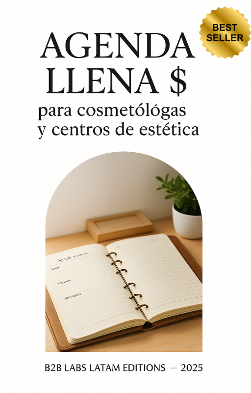 E-book - Agenda Llena $: Para cosmetologas y centros de estetica.