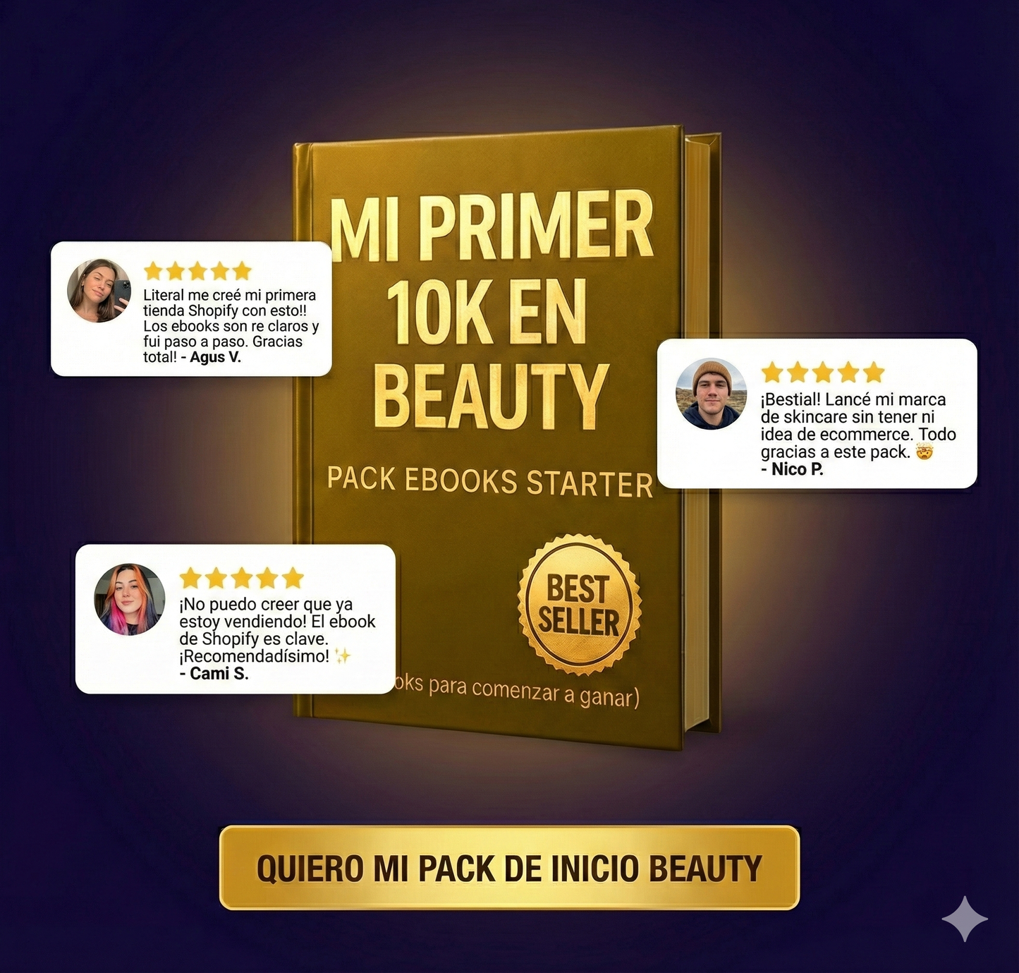 📗 Pack x 4 -- Ebooks Starter 🌟