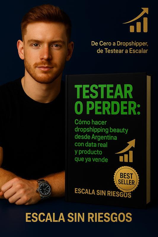 📘 Testear o perder: Cómo hacer dropshipping beauty desde Argentina con data real y producto que ya vende