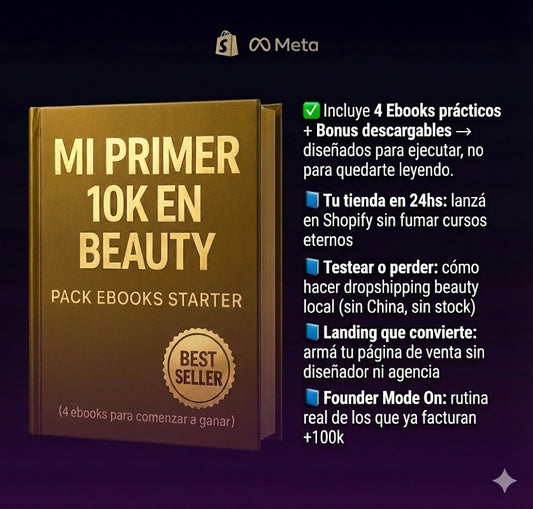 📗 Pack x 4 -- Ebooks Starter 🌟